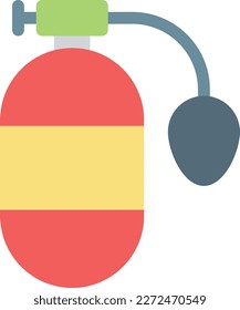 oxygen Vector illustration on a transparent background. Premium quality symmbols. Line Color vector icons for concept and graphic design.