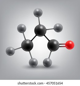 The oxygen-containing compounds, hydrogen bond Propanol