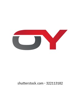 OY company linked letter logo