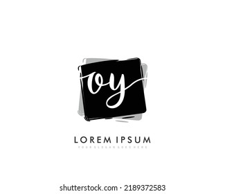 OY Initial beauty monogram logo vector