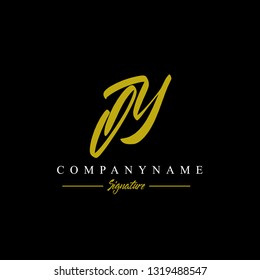 OY Letter Logo Design.  