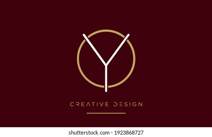 OY or YO Alphabet letters Abstract Icon Logo monogram