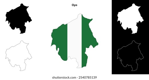Conjunto de mapas de estrutura de tópicos de estado de Oyo