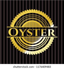 Oyster gold emblem