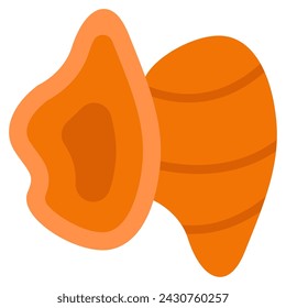 Oyster icon illustration for web, app, infographic, etc