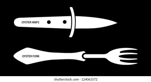 oyster knife drawing