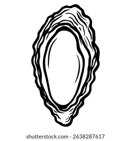 oyster vector realistic line icon on white background
Vector line icon animal, wildlife