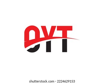 OYT Letter Initial Logo Design Vector Illustration