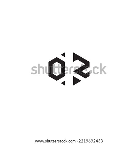 OZ abstract concept in high quality professional design that will print well across any print media