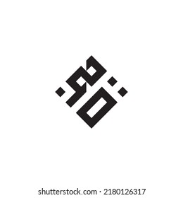 OZ abstract geometric concept logo in high quality professional design that will be best for street style
