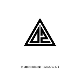 OZ logo design vector template
