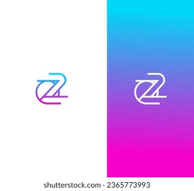 OZ, ZO letter branding logo