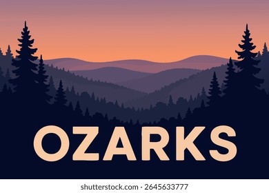 The Ozarks Wilderness offers tranquil mountain views and scenic hiking trails, providing a serene environment for nature lovers to explore rugged terrain and pristine forests