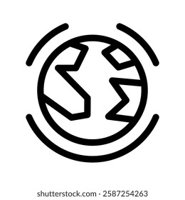 Ozone Icon Vector Symbol Design Illustration