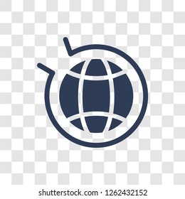 Ozone layer icon. Trendy Ozone layer logo concept on transparent background from Ecology collection