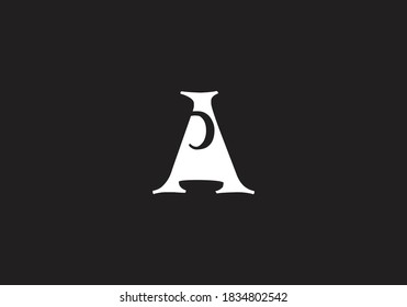 P A, PA Initial Letter Logo design vector template