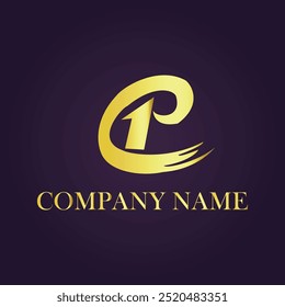 P Alphabet Letter Logo Monogram

