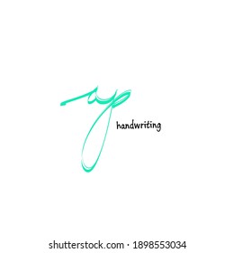 un vector de plantilla de escritura inicial del logotipo p ap. fondo blanco aislado