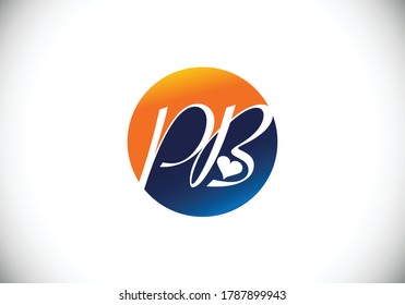 Diseño de logotipo de carta inicial, símbolo gráfico de alfabeto para identidad empresarial