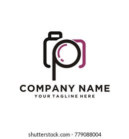 P camera logo