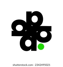 P company monogram. P initial letter icon.