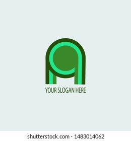 P D DP Letter Icon Vector Logo, logo letter for circle vector