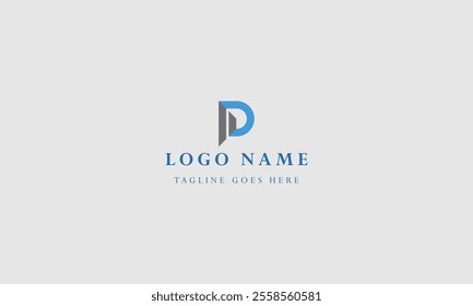 p d Letter Logo Icon Template