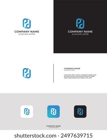 Los logotipos "P" y "D" combinados también pueden ser los logotipos "P" y "J", con colores degradados