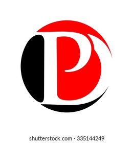 p and d logotype. logo template. icon template. vector eps 8.