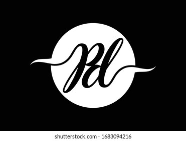 P D, PD Initial Letter Logo design vector template, Graphic Alphabet Symbol for Corporate Business Identity
