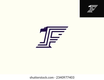 P or F letter eagle logo design is a logo design for the letter P or F combined with an eagle illustration in a line art style, logo for aviations, delivery service, etc.
vector logo design