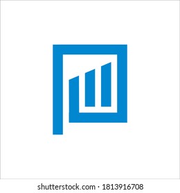 Signo vectorial de diseño de logotipo de finanzas públicas
