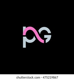 P G Letter logo Vector