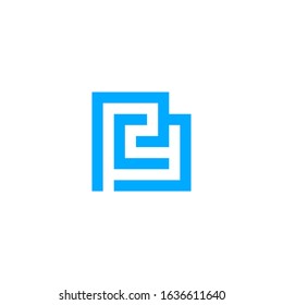 P & G monogram square logo.eps