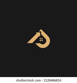 P home logo vector, P initial concept logo