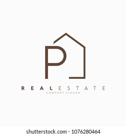 P House Home Logo Design