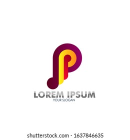 p initial letter for business and entertainment company