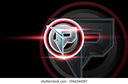 P Gaming Logo Images Stock Photos Vectors Shutterstock