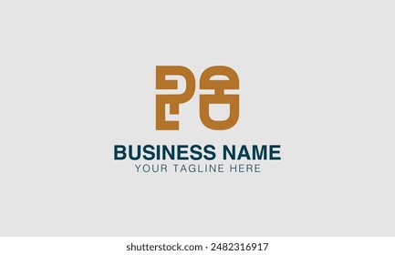 P  initial logo | initial based abstract modern minimal creative logo, vector template image. luxury logotype logo, real estate homie . typography . initials 