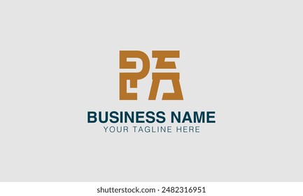 P  initial logo | initial based abstract modern minimal creative logo, vector template image. luxury logotype logo, real estate homie . typography . initials 