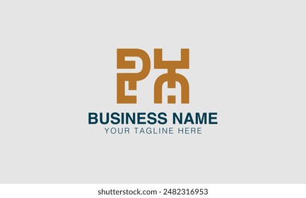 P  initial logo | initial based abstract modern minimal creative logo, vector template image. luxury logotype logo, real estate homie . typography . initials 