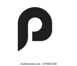 P Initial Logos Monogram Designs Stock Vector (Royalty Free) 1793092720 ...