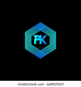 P K Logo