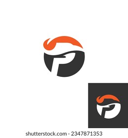 P Latter Logo Template vector Abstract Monogram Symbol.EPS 10