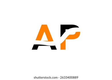 a p leter logo design 