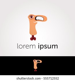 P Letter Abstract Vector Logo Design Template. Creative Typographic Concept Icon