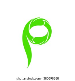 P Letter Design