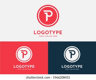 P Letter with Fast icon, logo, Speed, Wings, Moving and Quick, Digital, and Technology. Icon P Business, Company or Corporate identity