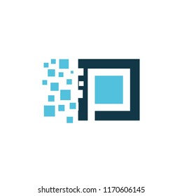 P letter logo