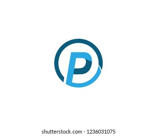 P Letter Logo Stock Vector (Royalty Free) 1236031075 | Shutterstock